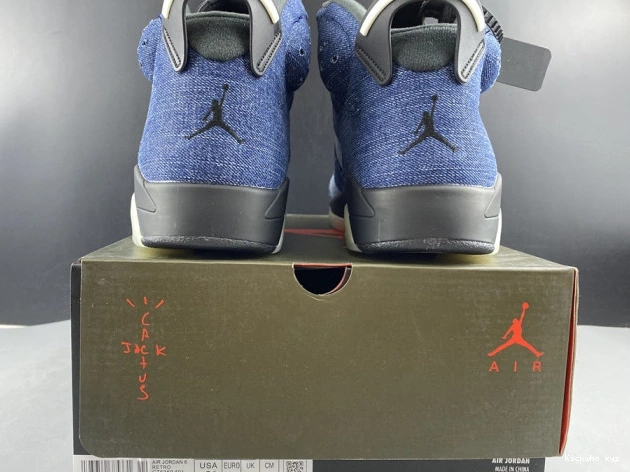 Washed 6 Denim CT5350-401 Air Jordan 0602